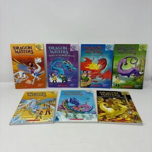 Dragon Masters Lot of 7 Tracey West Paperback Branches Books 2 3 4 8 9 10 12